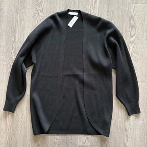 Aritzia Babaton Black Decision Shrug Cardigan